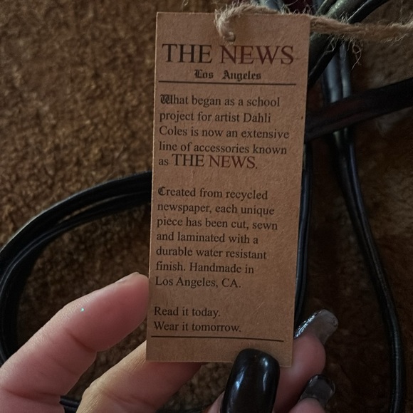 Vintage Obama The News‎ 👜 Purse - Picture 5 of 9